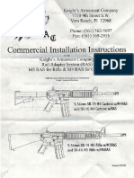 Knight's Armament RAS Mounting Instructions Page 1 of 2