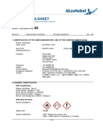 Safety Data Sheet for BUTANOX M-50 Organic Peroxide Curing Agent