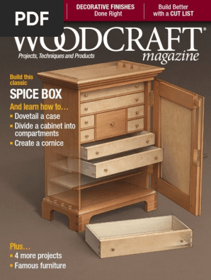 Woodcraft Magazine USA - Issue # 075 - February, March 2017 - Build This Classic Spice Box