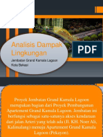 Analisis Dampak Lingkungan Jembatan Grand Kamala Lagoon Kota Bekasi
