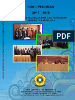 Buku Pedoman Akademik FKIP Unsri 2017-2018 Cover