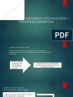 Evolucion Del Movimiento Psicoanalitíco y Principales Desidencias