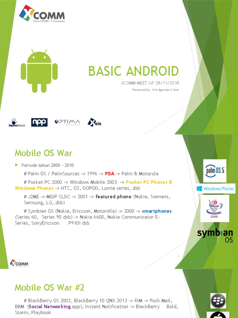 Overview of Mobile OS Evolution and Android Development | PDF ...