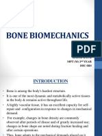 Bone Biomechanics: Rabab Kaur MPT (M) 2 Year Isic-Irs