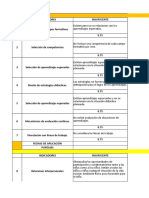 Rubrica Ev. x Competencias Docentes