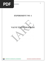 Experiment No: 1: Thermal Engineering Lab Manual