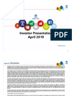 Investor Presentation Apr 2019