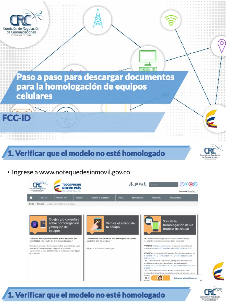 Guía para Descargar Documentos FCC ID | PDF | Informática | Software