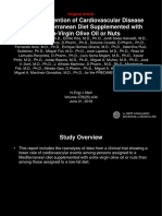 Primary Prevention of Cardiovascular Disease With A Mediterranean Diet Supplemented With Extra-Virgin Olive Oil or Nuts