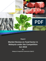 Report on Market Review of Food Sector in Malaysia