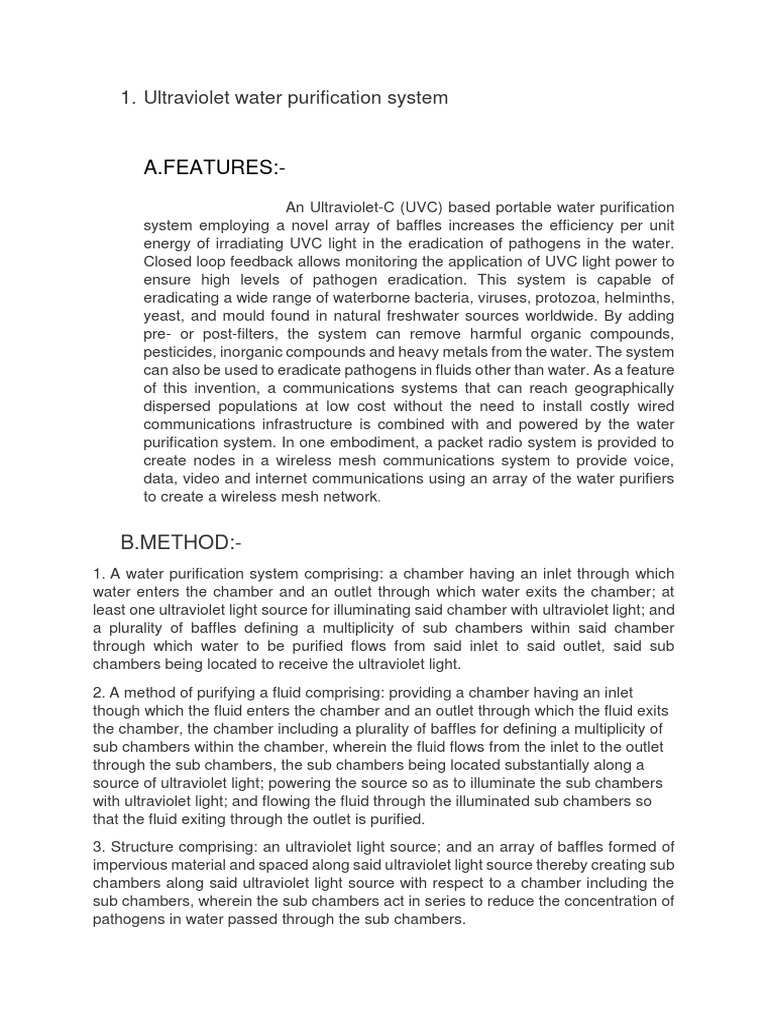 Water System Operation Report Uv – HXYIMD