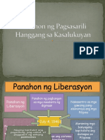 Panahon NG Pagsasarili Hanggang Sa Kasalukuyan