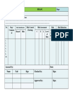 Format HIRADC (Identifikasi-K3)