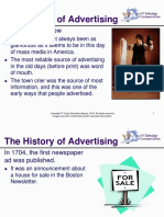 The History of Advertising: A General Overview