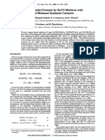 Hydrogenolysis Methyl Formate by Hdco Mixtures With Cuo/Zno/Al203 Based Methanol Synthesis Catalysts