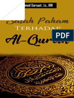 Salah Paham Terhadap Al-Quran