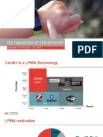 The Opportunity for LTE-M/Cat-M1 Technologies