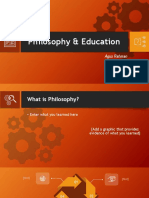 Philosophy & Education