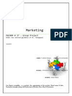 Marketing: PGCHRM # 27 - Group Project