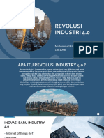 Revolusi Industri 4.0 (Muhammad Fauzi Ramadhan 1801046)
