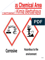 Kawasan Kimia Berbahaya: Hazardous Chemical Area