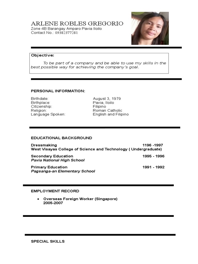 Application for Waffle Time Position | PDF