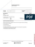 Maths Specimen Paper 1 2014 2017 2