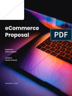 Ecommerce Proposal: Prepared For