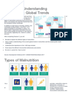 Global Trends in Malnutrition