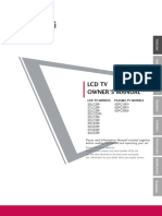 LCD TV Plasma TV Owner'S Manual