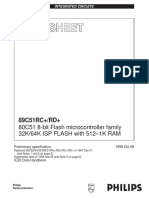 89C51RC+/RD+: 80C51 8-Bit Flash Microcontroller Family 32K/64K ISP FLASH With 512-1K RAM