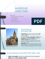 Brief History of Romanesque Architecture