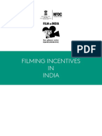 Filming Incentives in India