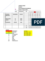 Format Jadwal Dinas Maret 2018