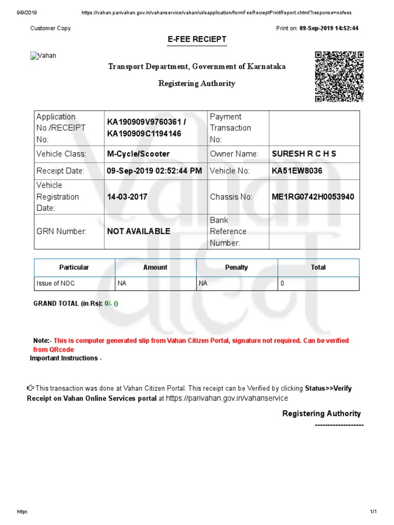 Form Fee Reciept Print Report | PDF | Receipt | Service Industries
