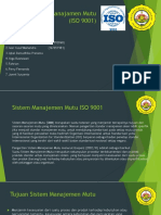 Sistem Manajamen Mutu (ISO9001) PPT