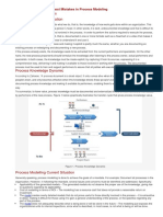 How to Avoid the 10 Biggest Mistakes in Process Modeling