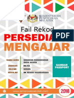 2 - Fail Rekod Persediaan Mengajar D1 (Kumpulan B)