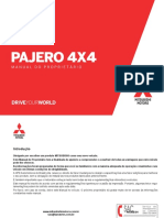 PAJERO 4X4: Manual do Proprietário