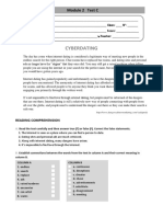 Cyberdating: Module 2 Test C
