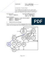 ECE 313 Computer Organization Name Solution Final Exam December 14, 2002