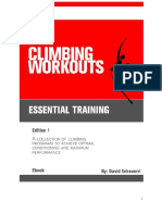 Climbing Workouts Bonus Charts