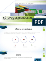 Isotopos de Hidrgeno