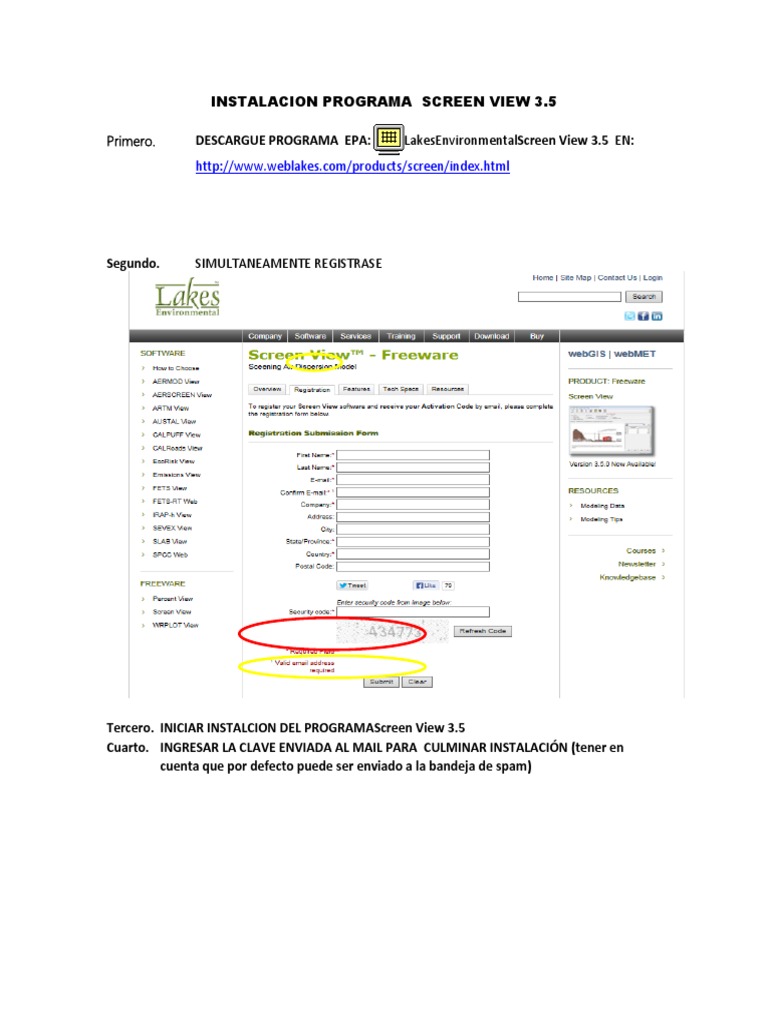 Instalacion Programa Screen View 3 | PDF