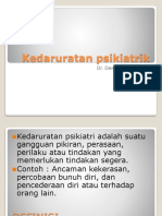 Kedaruratan Psikiatrik 2