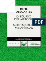 DESCARTES Discurso Del Metodo Meditaciones Metafisicas OCR - 0 PDF