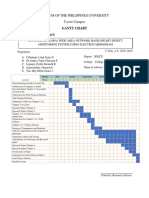 Gantt Chart Title of Research/Project:: Lyceum of The Philippines University Cavite Campus