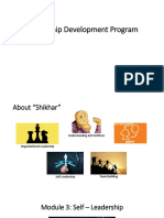Leadership Development Program Modules