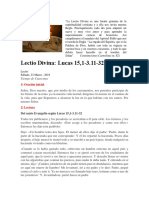 La Lectio Divina Es Una Fuente Genuina de La Espiritualidad Cristiana y A Ella Nos Invita Nuestra Regla