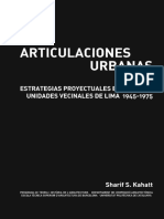 Articulaciones Urbanas (Estrategias Proyectuales en Las Unidades Vecinales de Lima 1945 - 1975)
